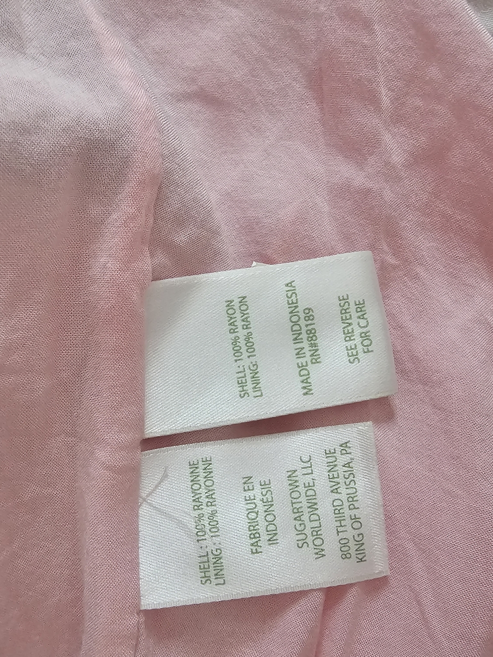 Lilly Pulitzer Green Tropical Leaf Maxi Dress with Pink Accents - Picture 7 of 9